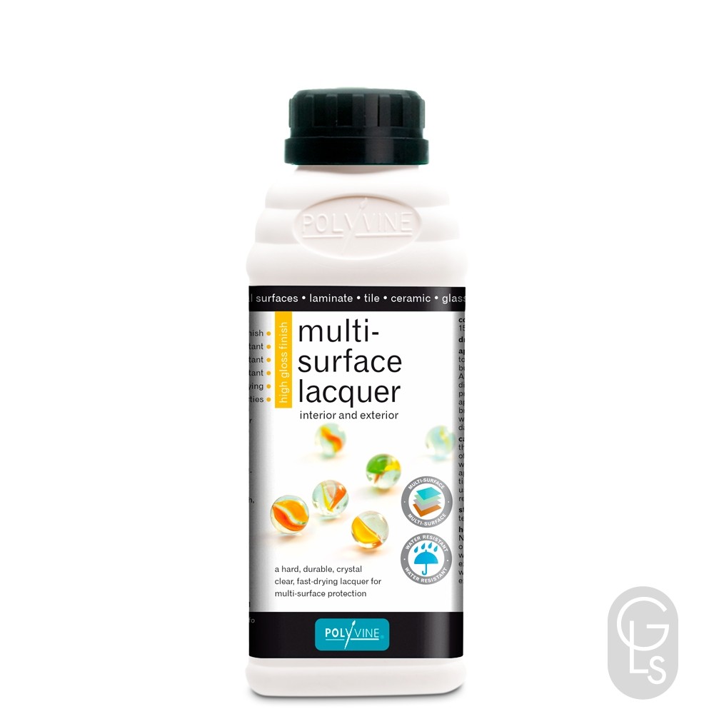 Polyvine Multi Surface Lacquer - Gloss - 500ml