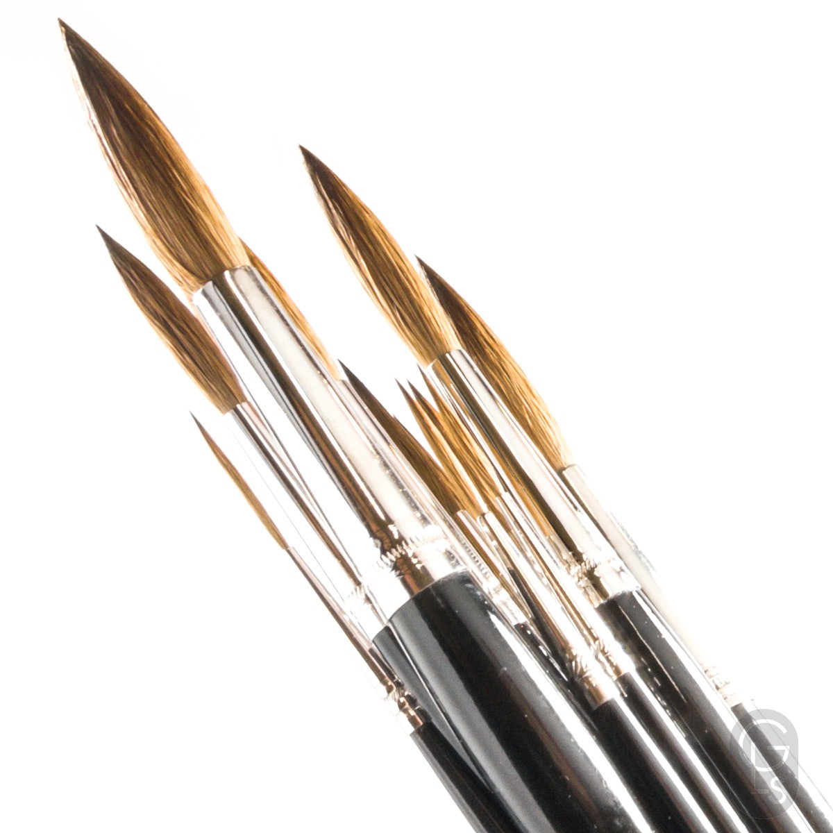 Pointed Writers - Pure Red Sable - Long Hair 