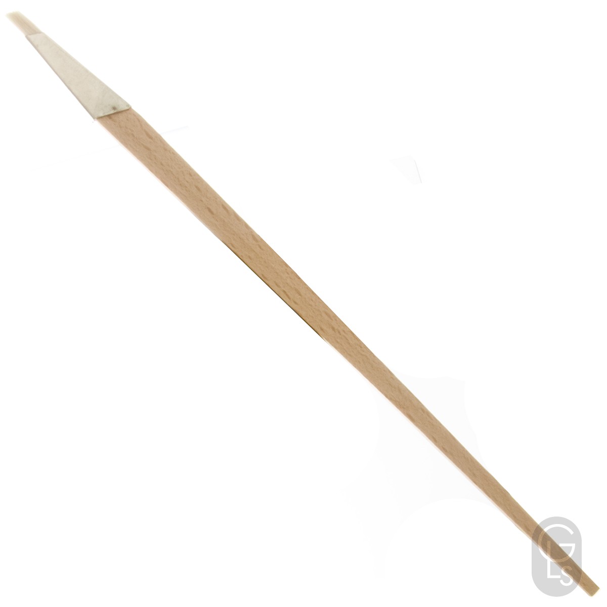 White Hog Hair - Slant Liners - 1/4''