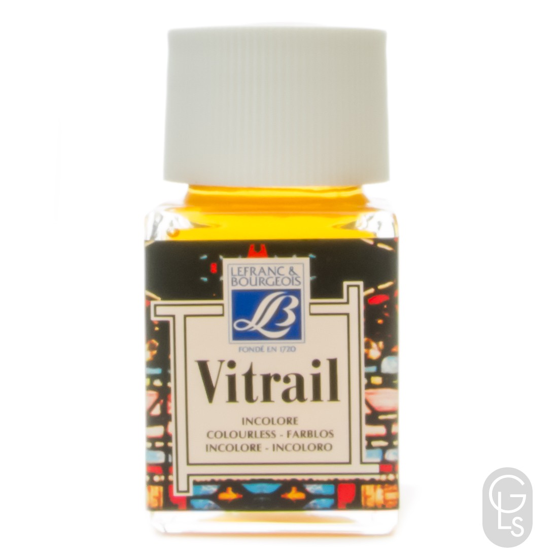 Vitrail Glass Paint - Hiding White - 50ml