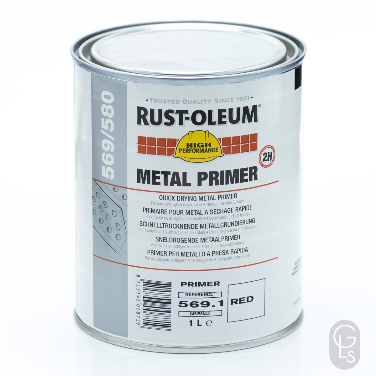 Rust-Oleum Quick Drying Metal Primer - 1L