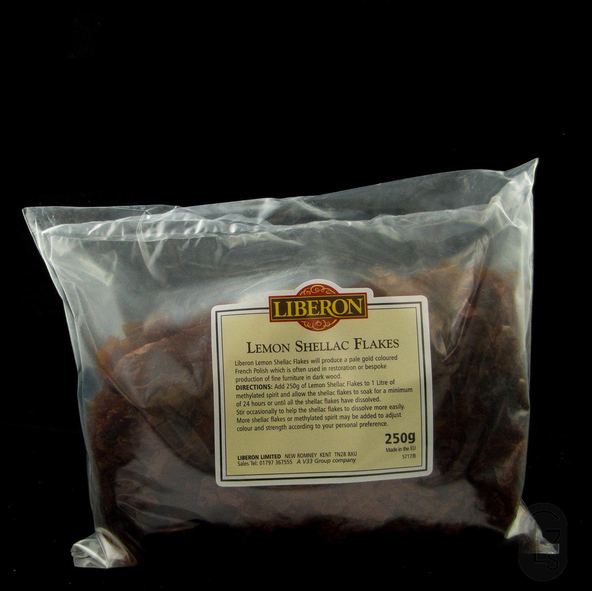 Lemon Shellac Flakes 250g