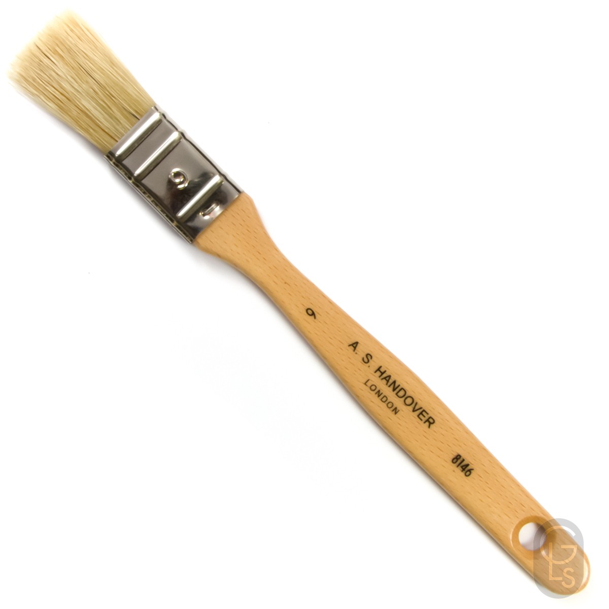 Flat, Thin Varnish Brush - Lily Bristle - Size 9 (3/4'')