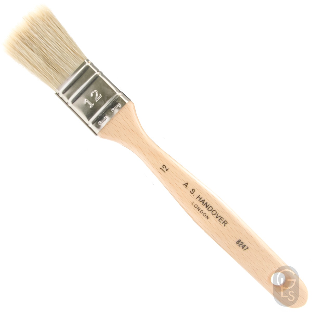 Flat, Medium Varnish Brush - Lily Bristle - Size 12 (1'')