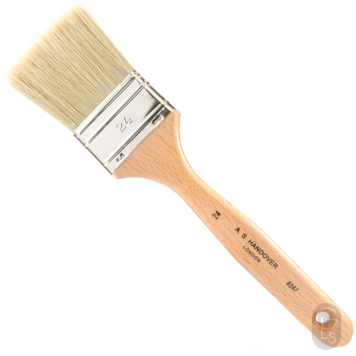 Flat, Medium Varnish Brush - Lily Bristle - Size 24 (2'')