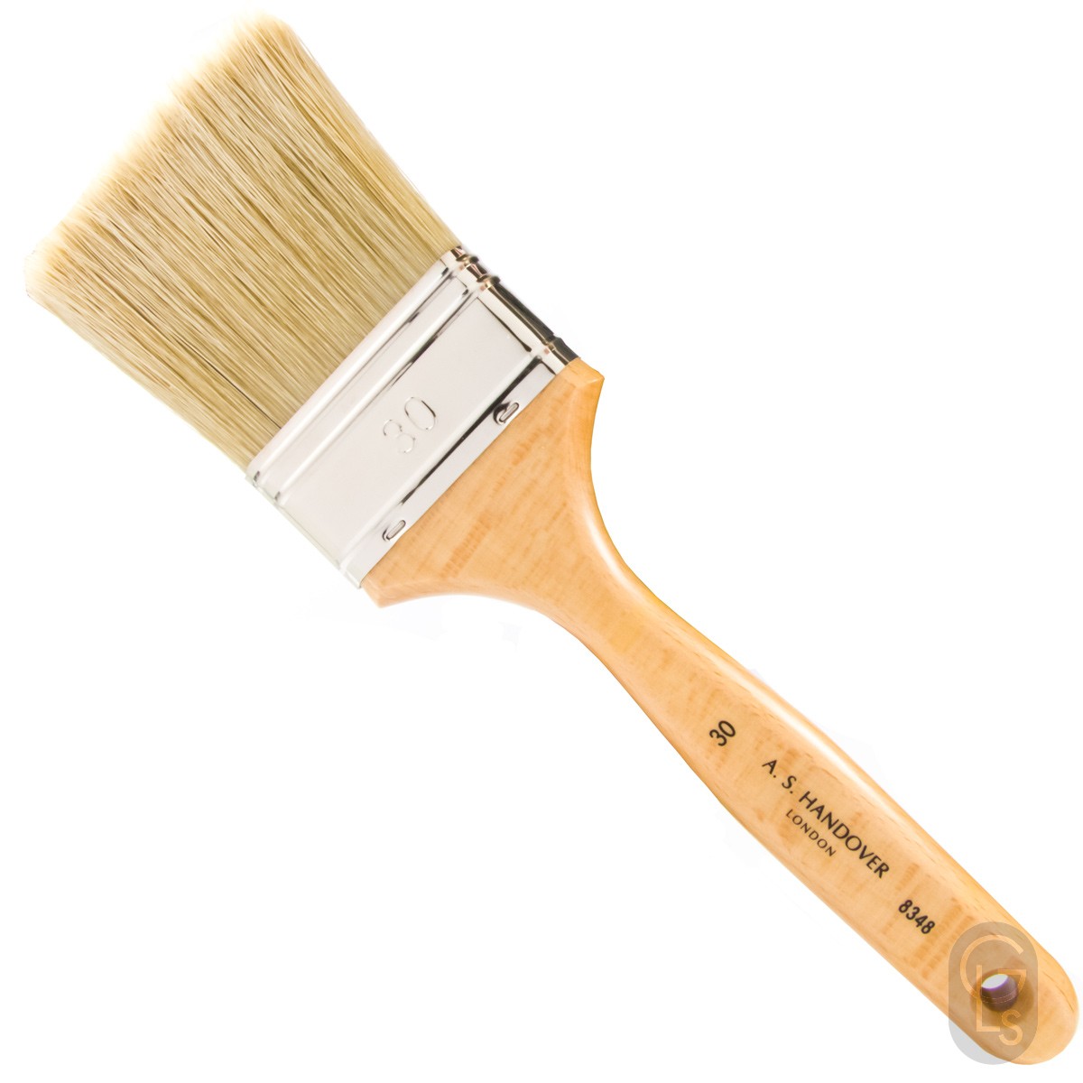 Flat, Thick Varnish Brush - Lily Bristle - Size 30 (2.5'')