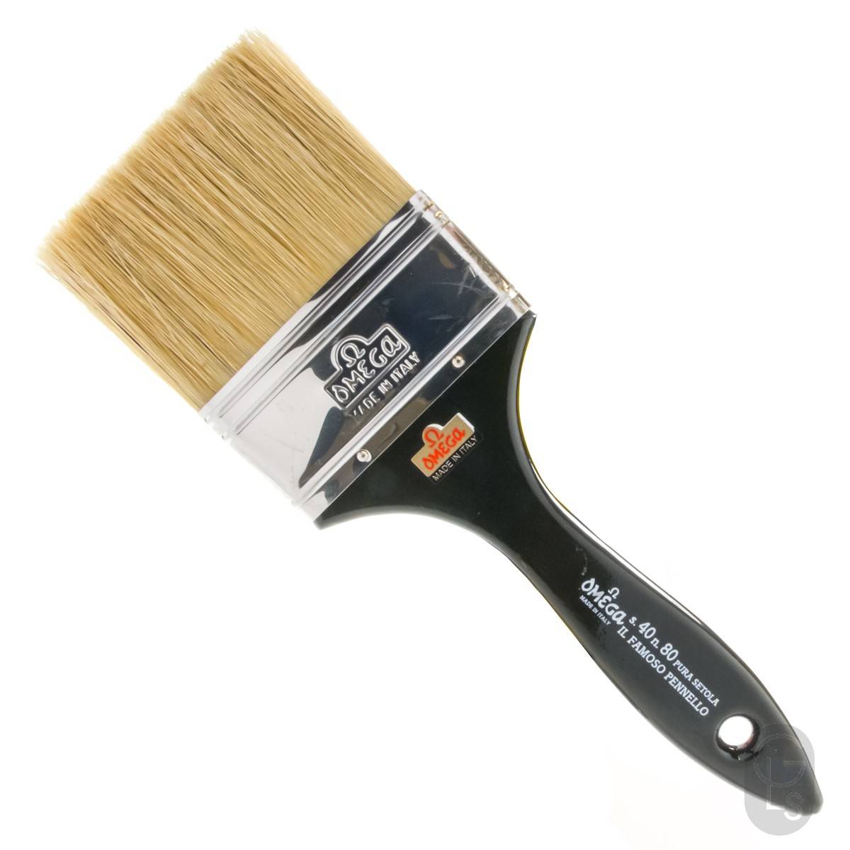Omega Series 40 Lily Bristle Varnish Brush - 80mm 