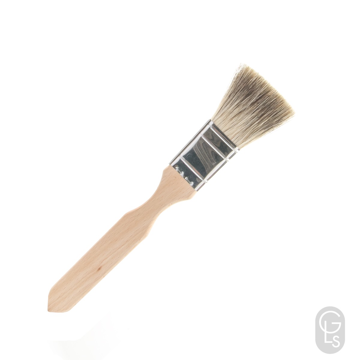 Flat Badger Hair Brush Thin
