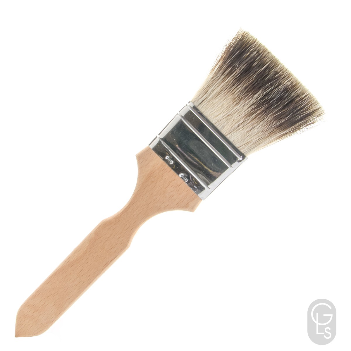 Flat Badger Hair Brush Thin 2 inch