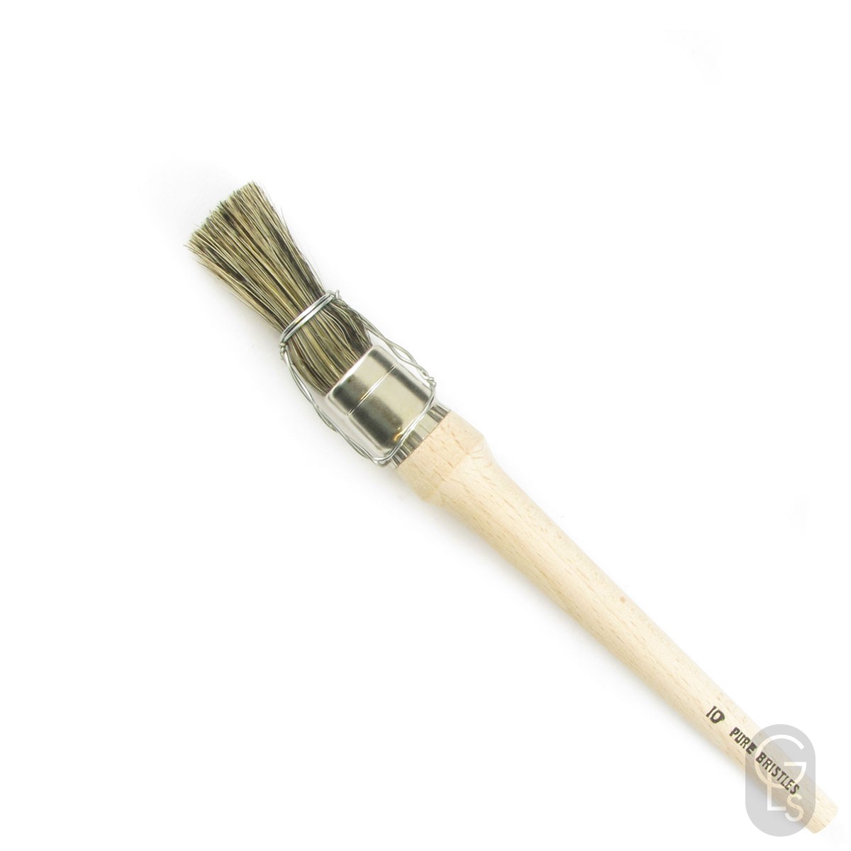 Bridled Glue Brush Grey Bristle Size 10