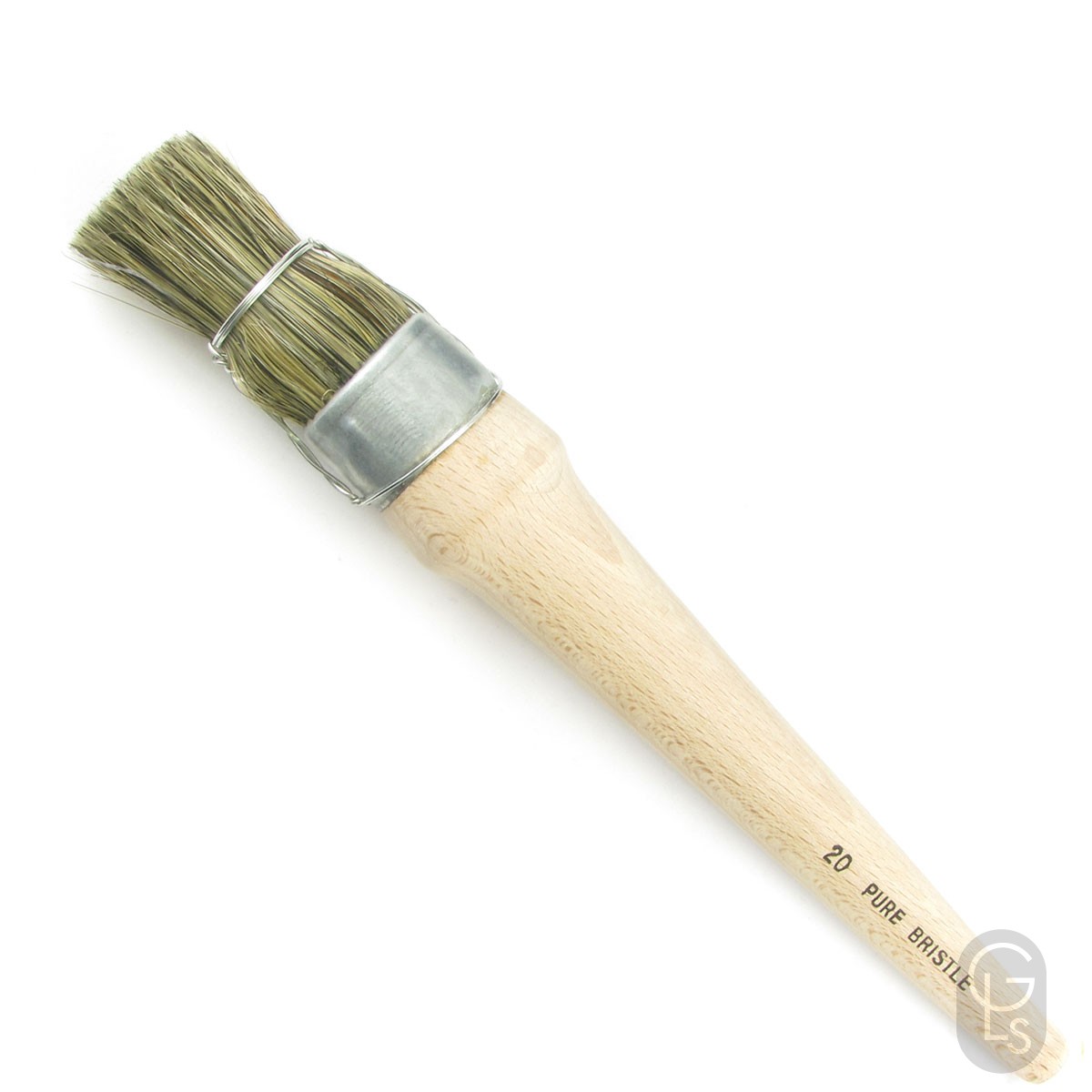 Bridled Glue Brush Grey Bristle Size 20
