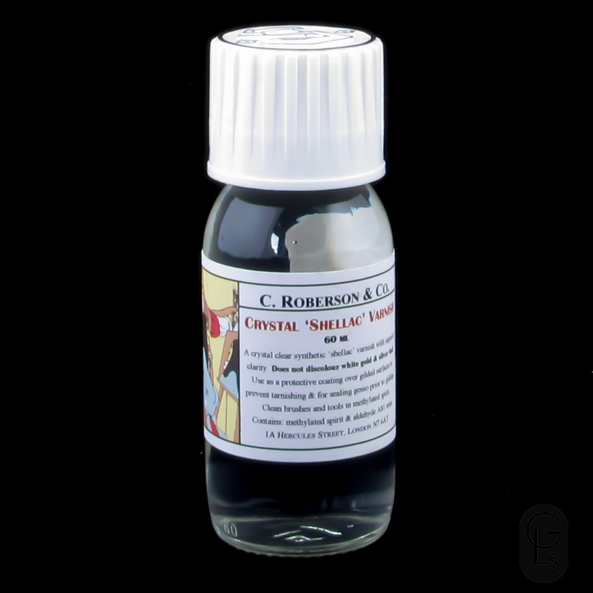 Crystal Clear 'Shellac' Varnish - 60ML