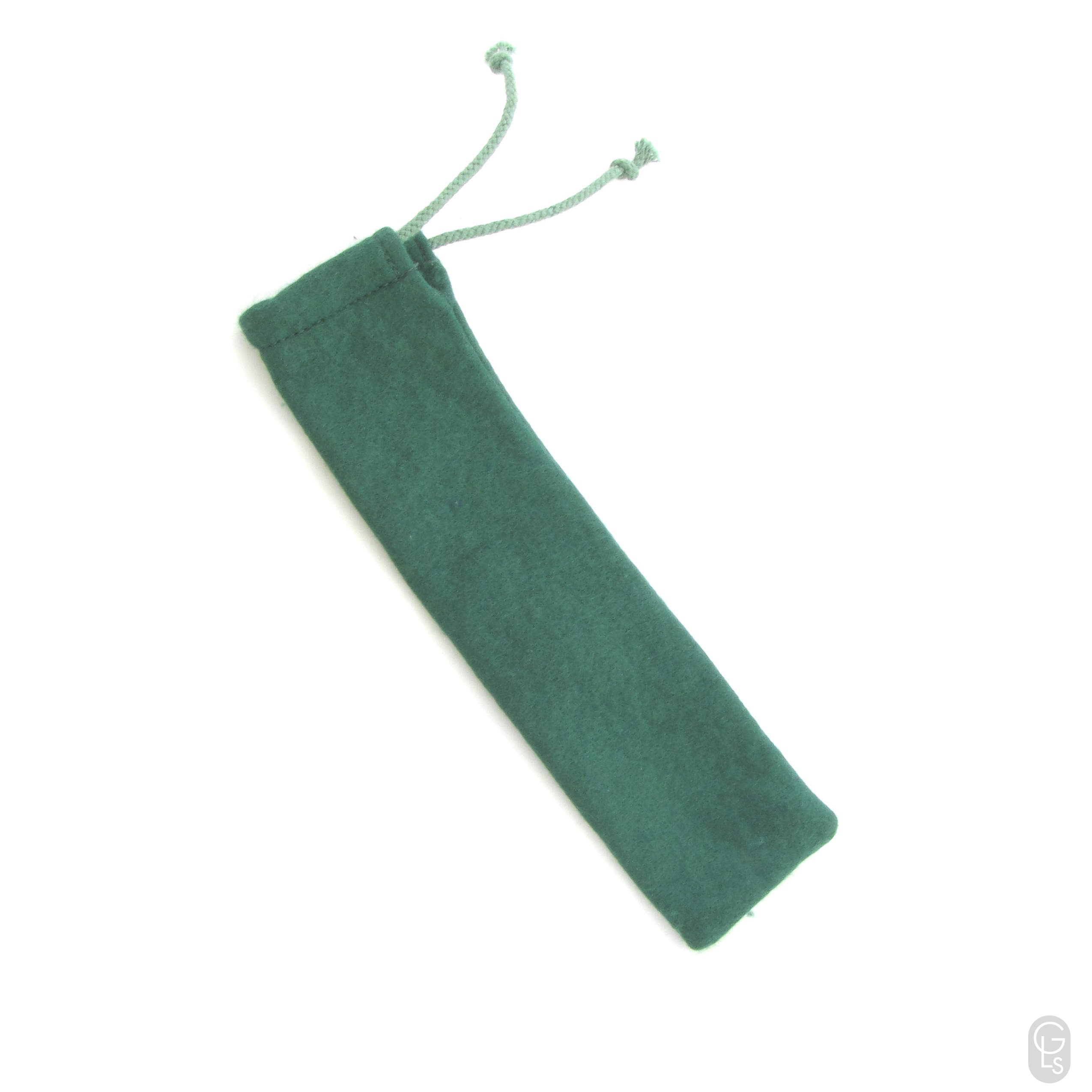 Green Felt Pocket for Brushes / Burnishers - Small