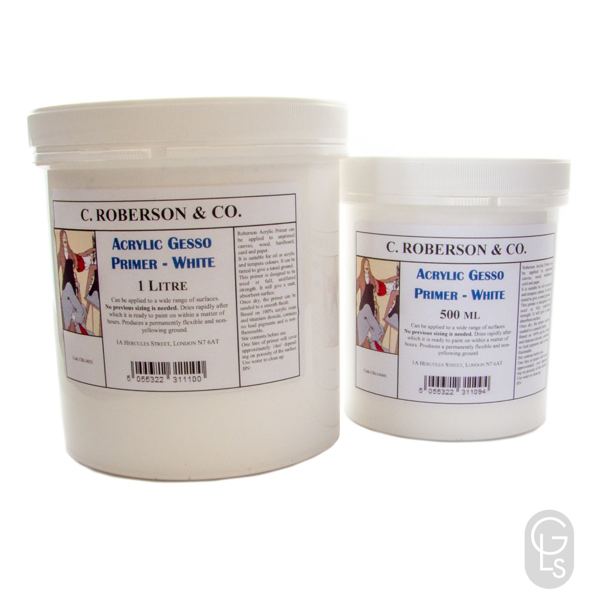 Acrylic Gesso Primer White