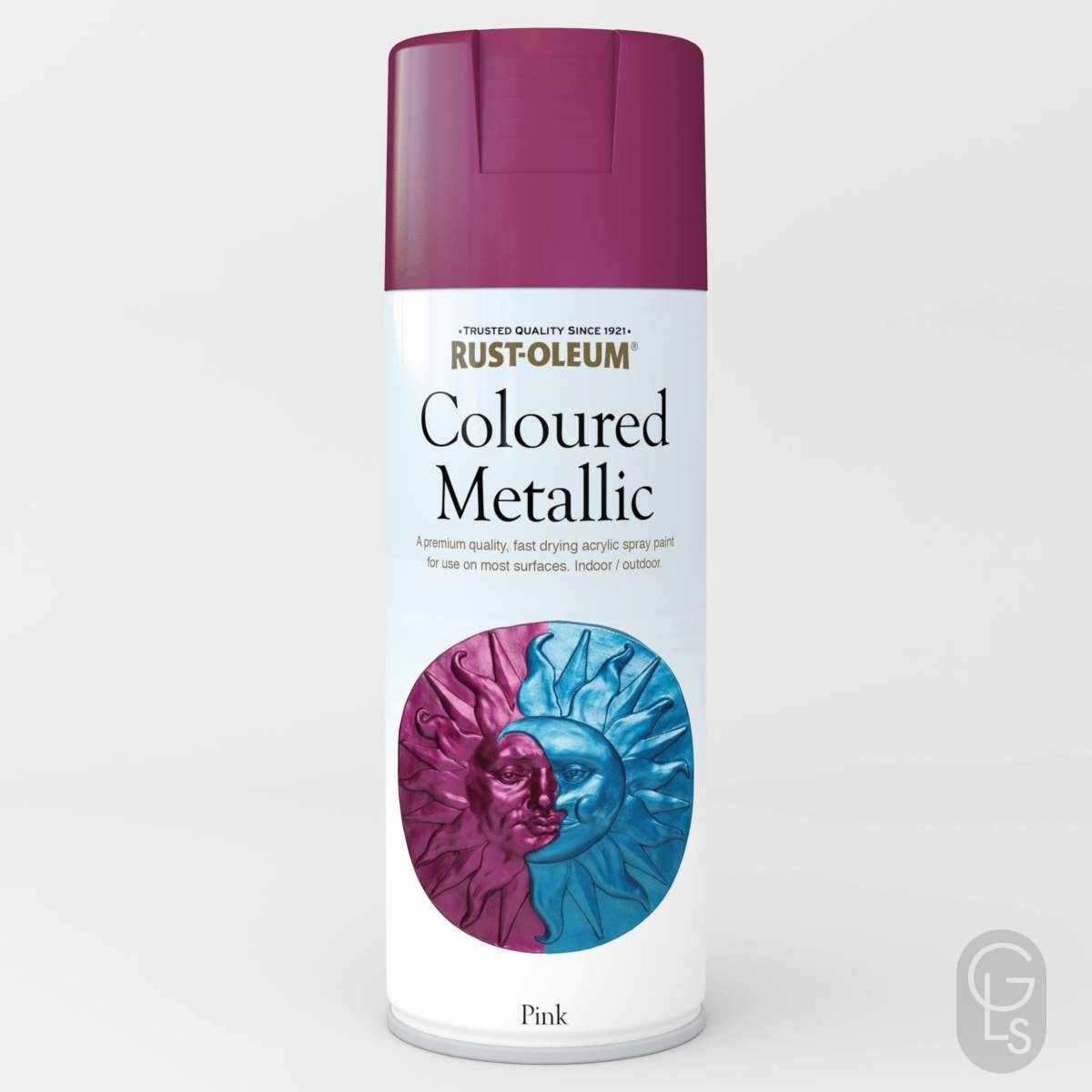 Rust Oleum Elegant Metallic Spray Paint Pink 400ml