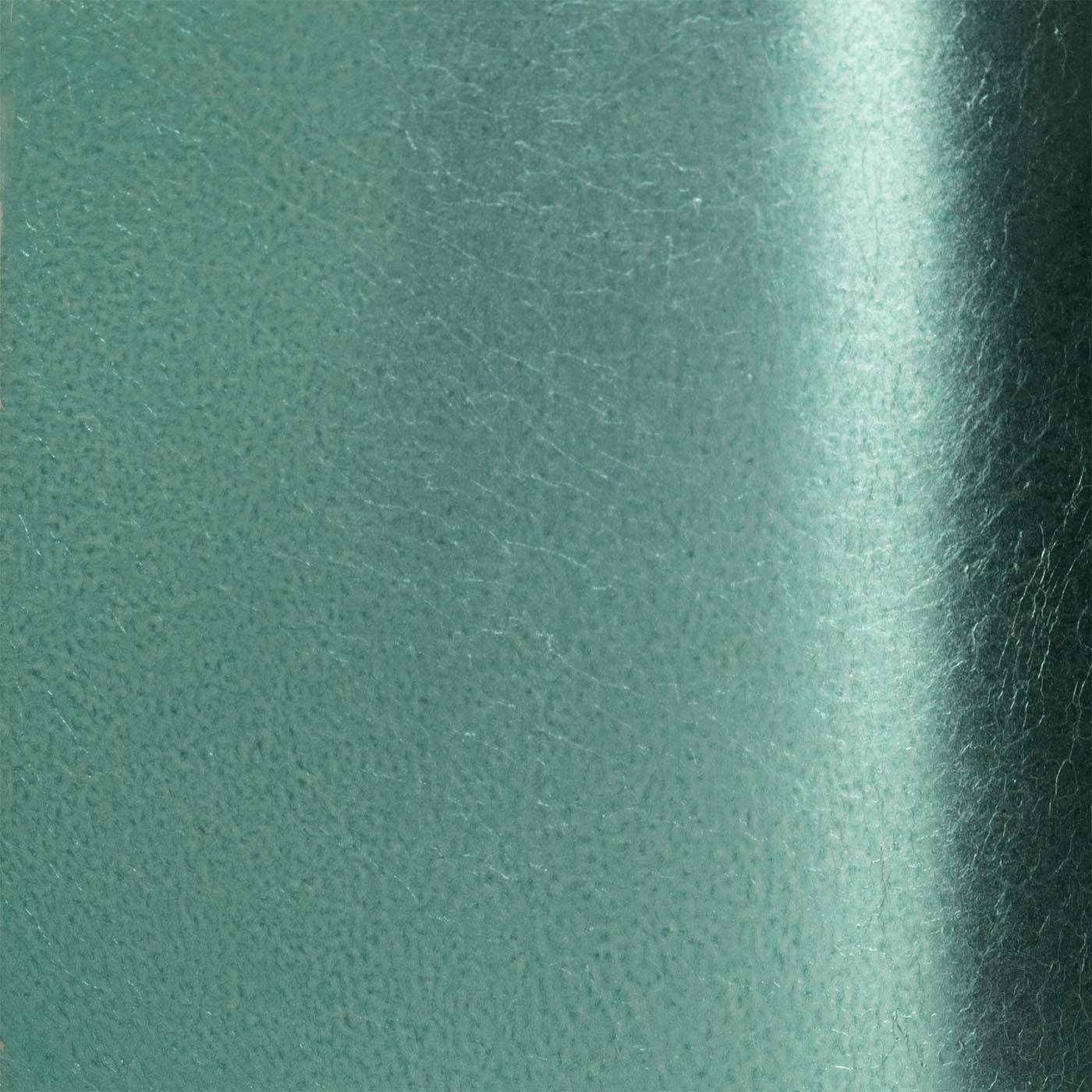 Coloured Loose Silver Leaf - Aqua - 100 Leaves - 109mm x 109mm