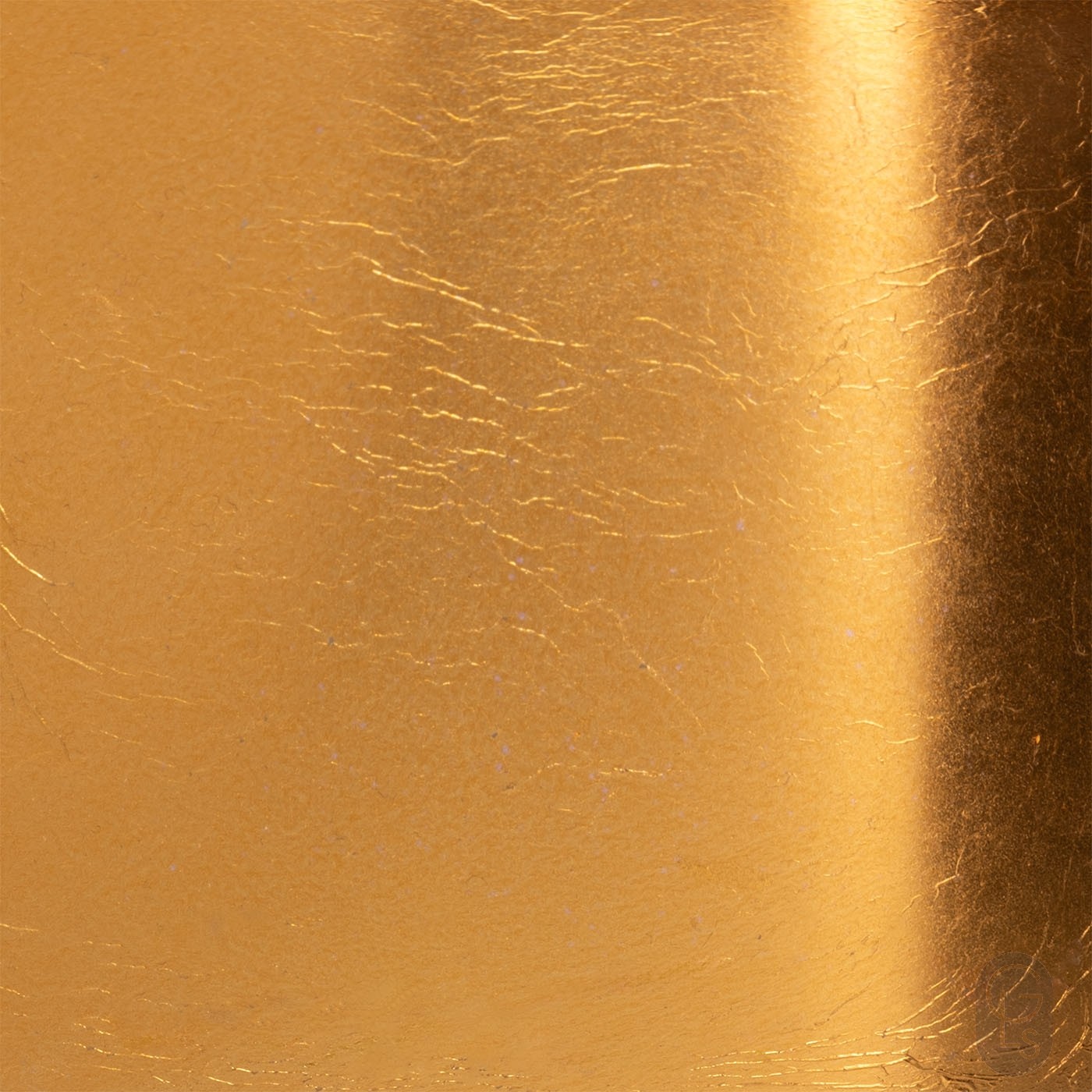 Coloured Loose Silver Leaf - Orange Gold