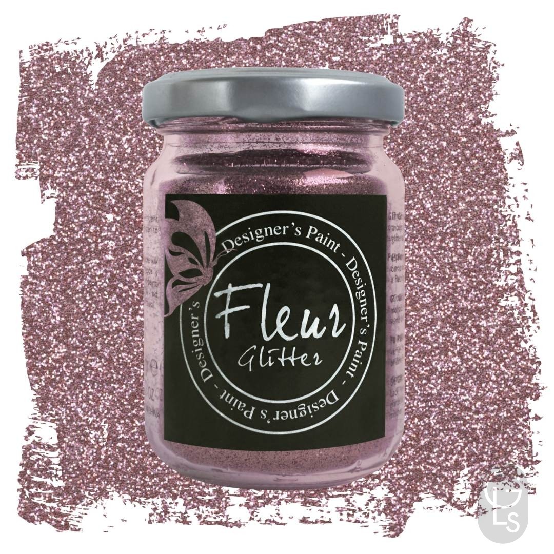 Fleur Glitter - Rose - 90g