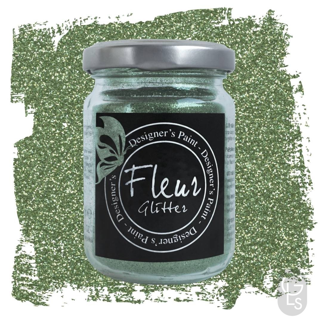 Fleur Glitter - Sage Green - 90g