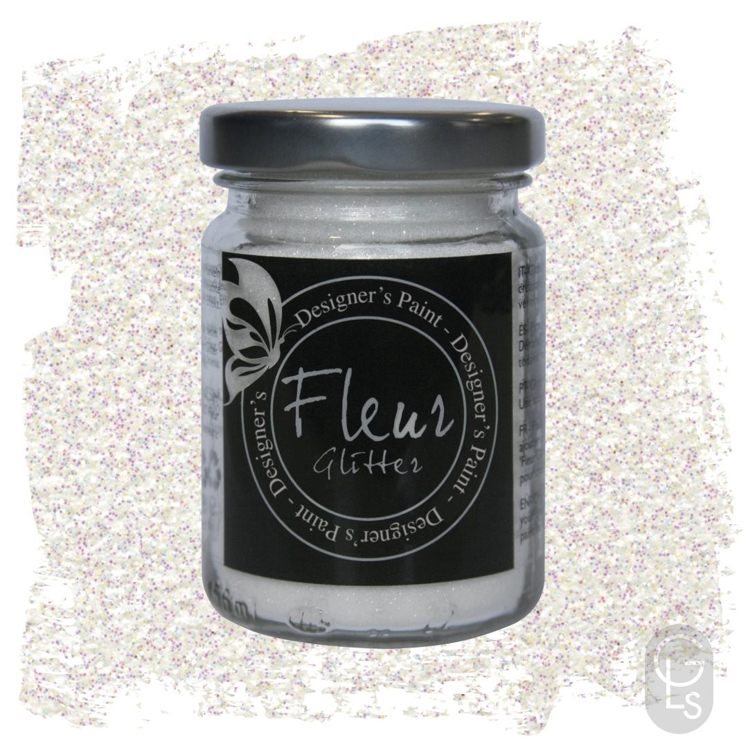 Fleur Glitter - White Rainbow - 90g