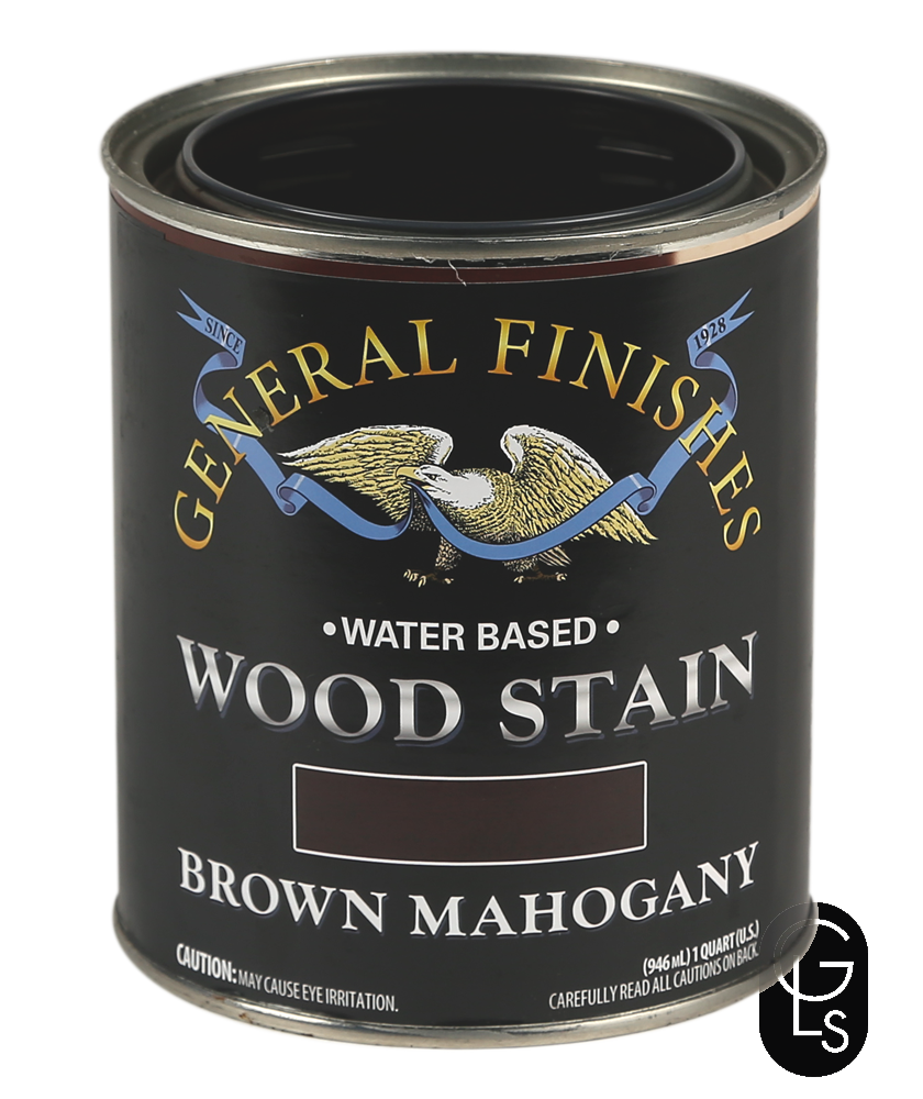 General Finishes Wood Stain - Brown Mahogany - 473ml