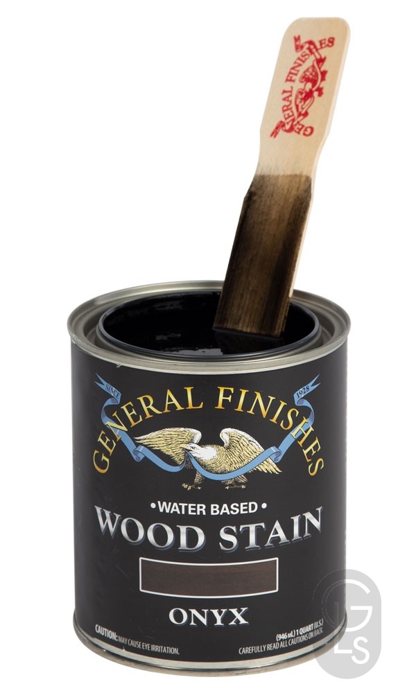 General Finishes Wood Stain - Onyx - 473ml