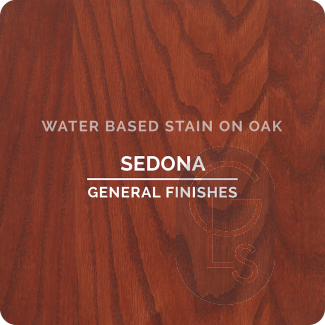General Finishes Wood Stain - Sedona Applied Over Oak