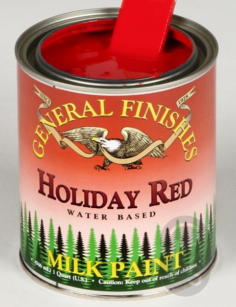 Milk Paint Holiday Red 473ml