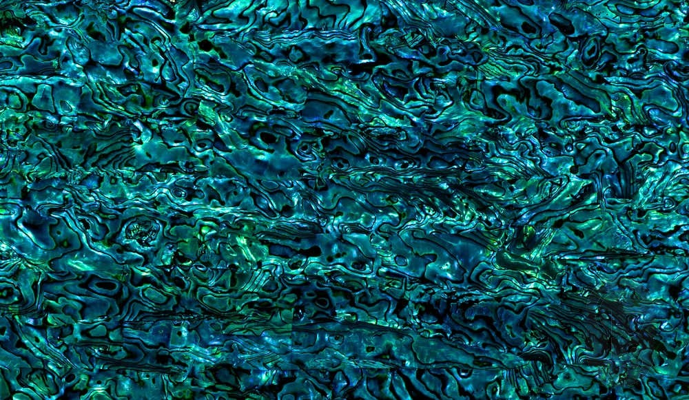 Abalone Sheet - Blue High Gloss