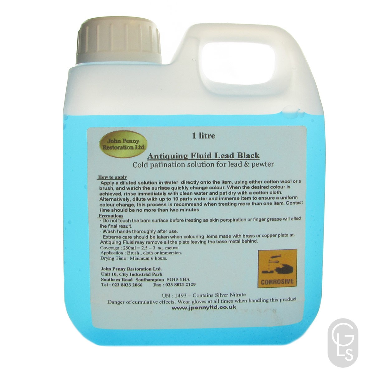 Lead Black Antiquing Fluid - 1L