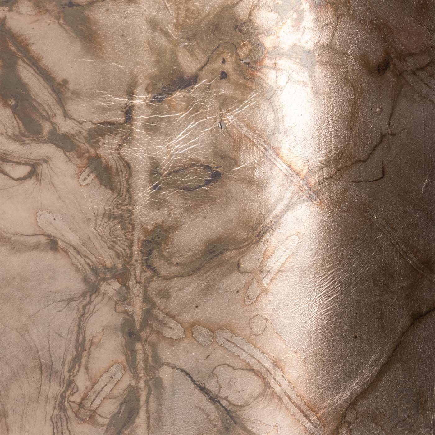 Coloured Loose Silver Leaf - Marbled Silver Blush
