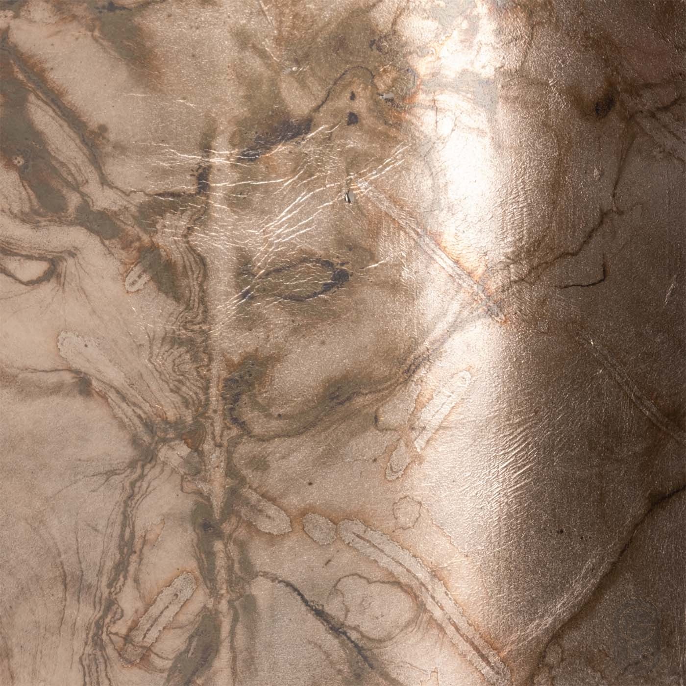 Coloured Loose Silver Leaf - Marbled Silver Blush