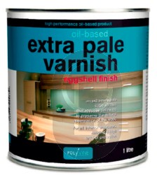 Polyvine Oil based Eggshell Varnish 1 l