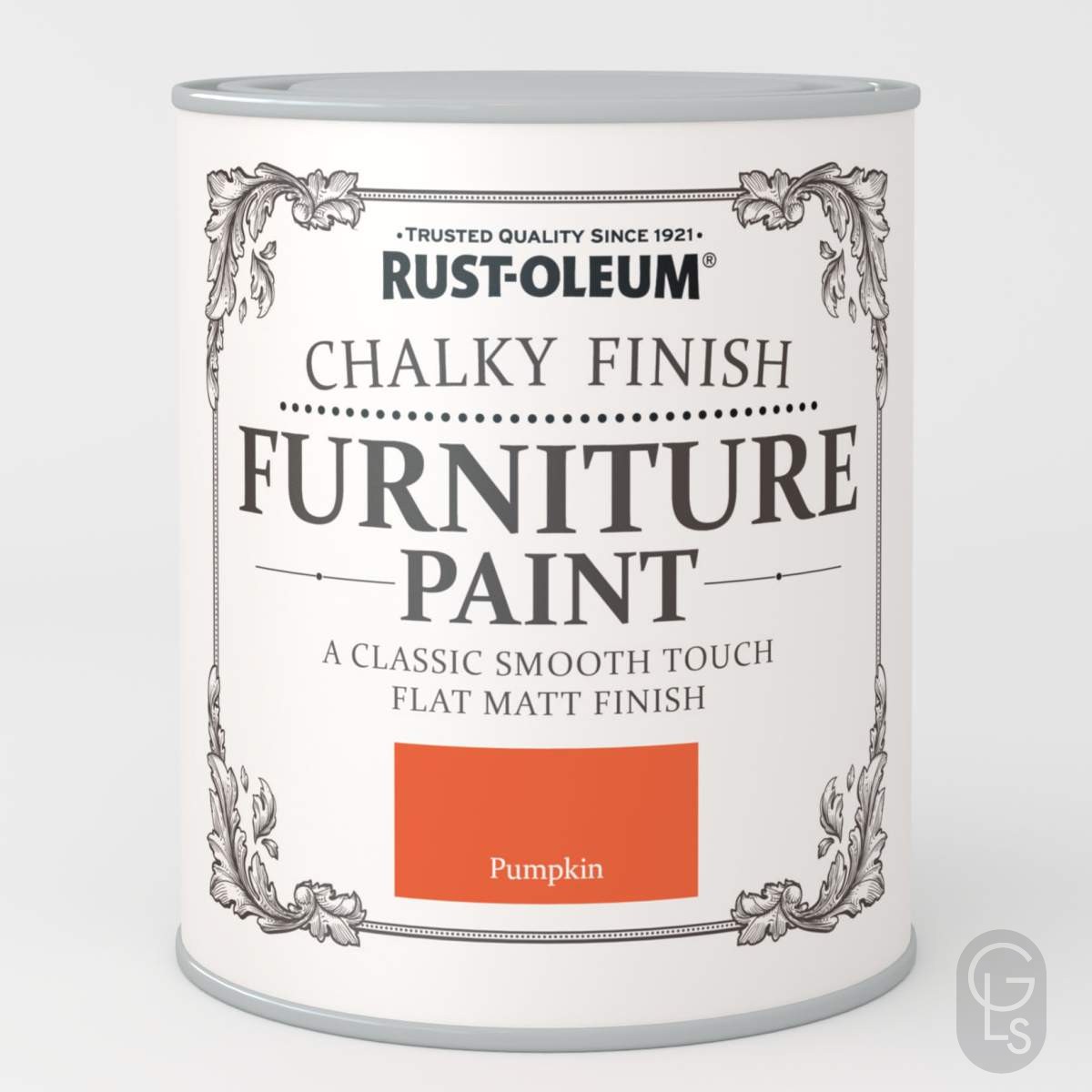 Rust Oleum Chalky Furniture Paint Pumpkin