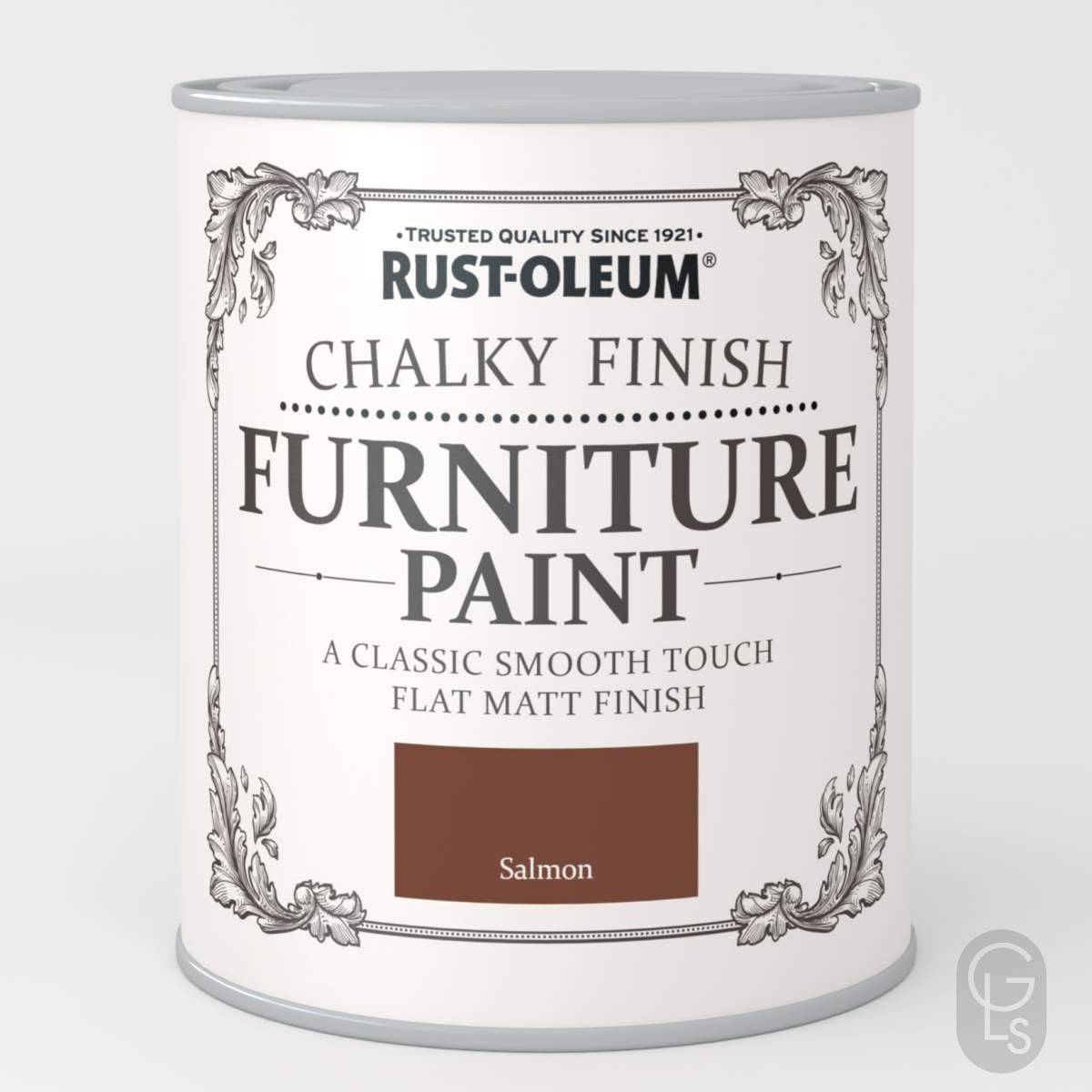 Rust Oleum Chalky Furniture Paint Salmon