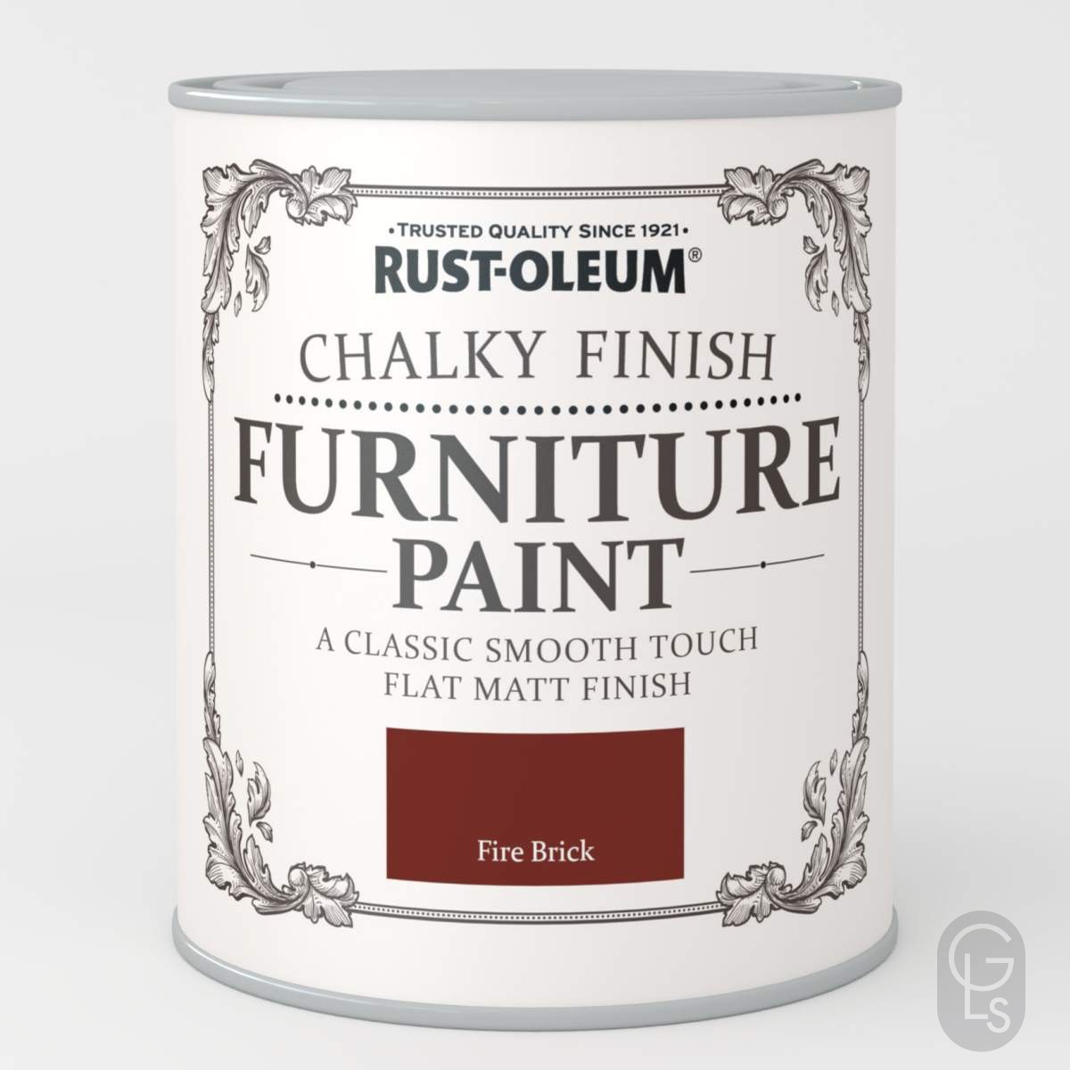 Rust Oleum Chalky Furniture Paint Fire Brick
