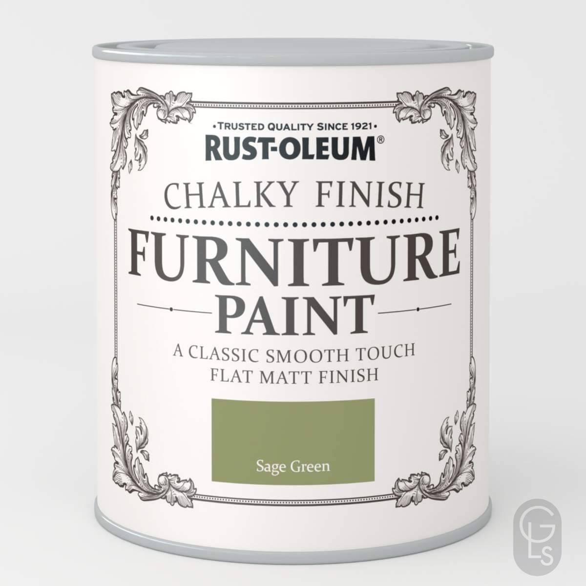 Rust Oleum Chalky Furniture Paint Sage