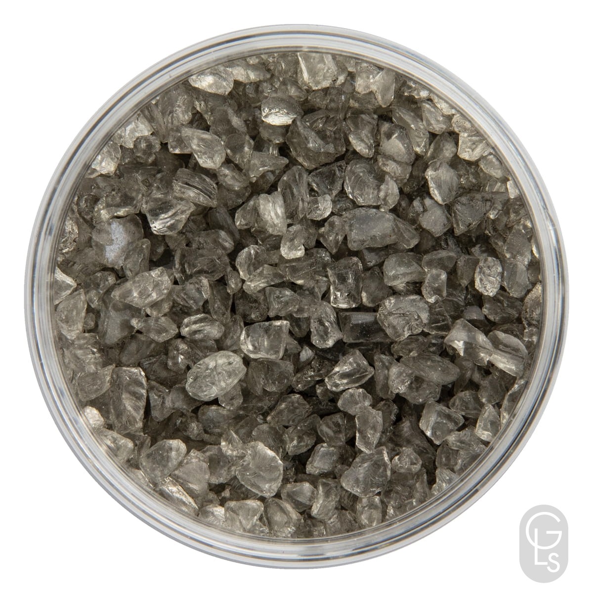 Translucent Coloured Glass - Shades of Grey No. 191