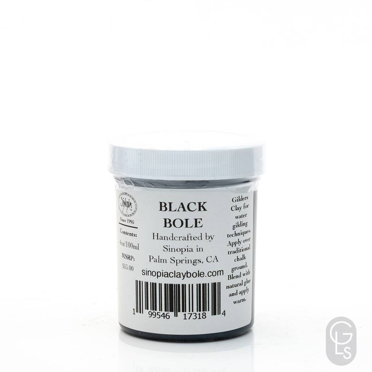 Sinopia Clay Bole - Black - 100ml 