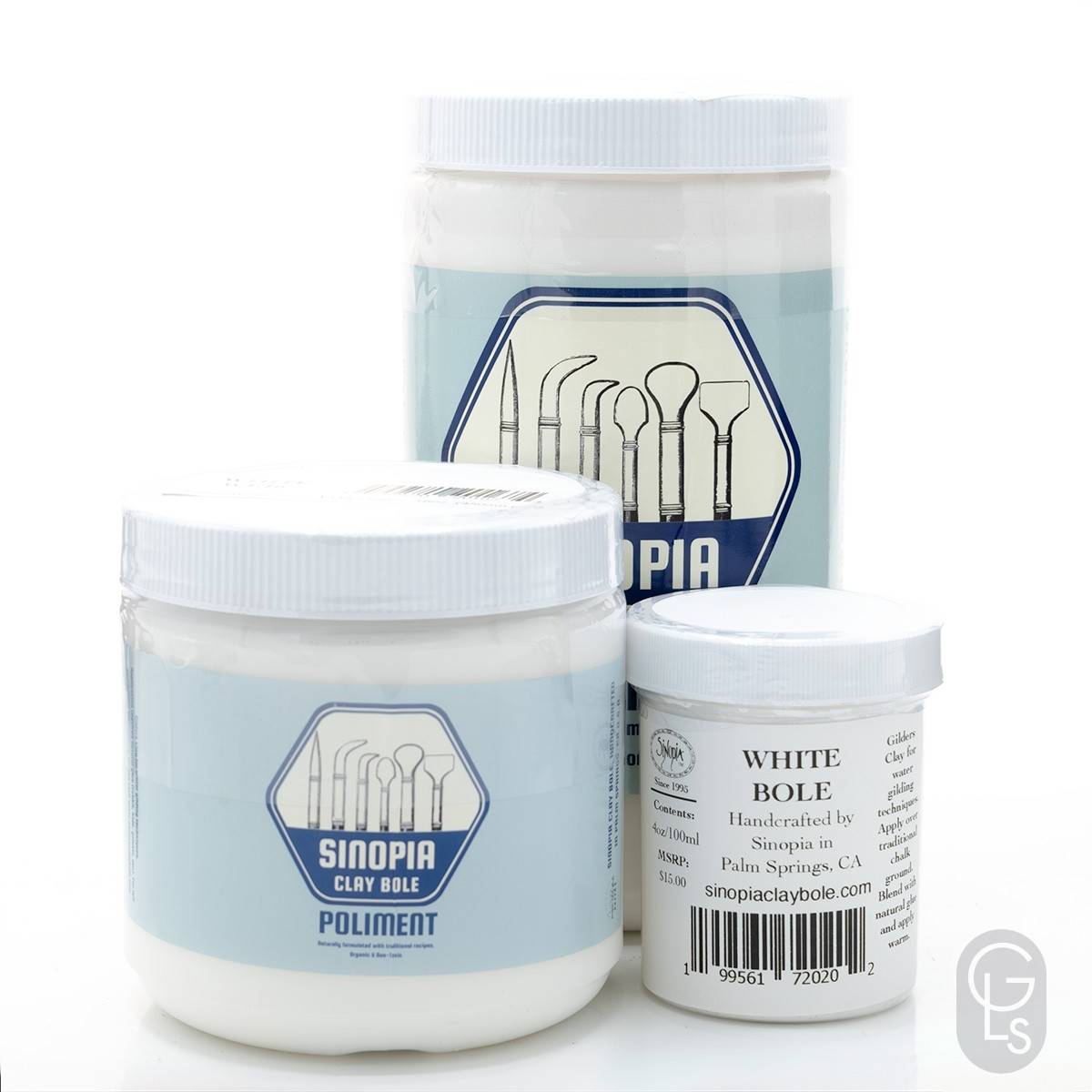 Sinopia Clay Bole - White