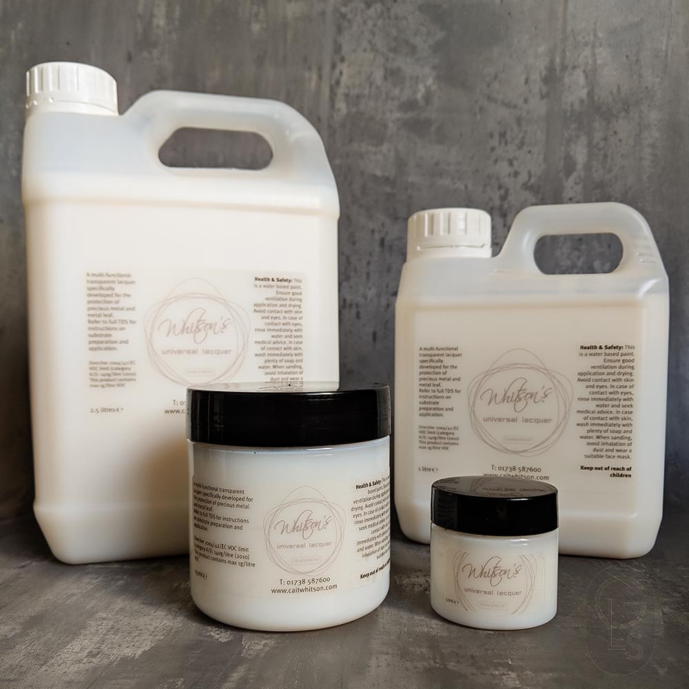 The Whitson's Universal Lacquer Range