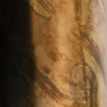 Coloured Loose Silver Leaf - Burnt Sienna