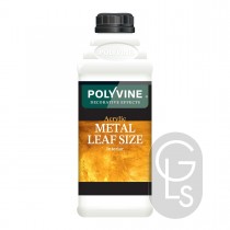 Polyvine Acrylic Metal Leaf Size - 1L