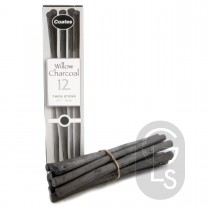 Charcoal Thick Box 12