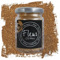 Fleur Glitter - Antique Gold