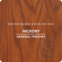 General Finishes Wood Stain - Hickory Applied Over Oak