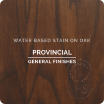 General Finishes Wood Stain - Provincial Applied Over Oak