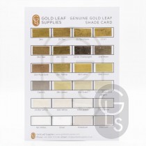 Gold Leaf Shade Card 