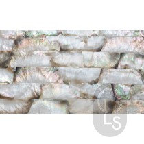 Mother of Pearl Sheet - Dark Strip