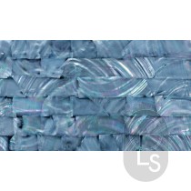Mother of Pearl Sheet - Dark Strip Black